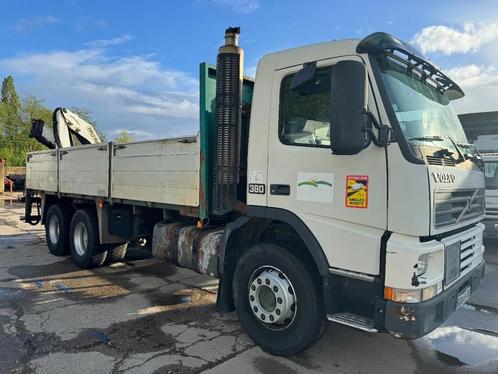 Volvo FM 12.380 *6X4-FULL STEEL-PALFINGER PK14080*, Auto's, Vrachtwagens, Bedrijf, Te koop, Volvo, Diesel, Handgeschakeld, Wit