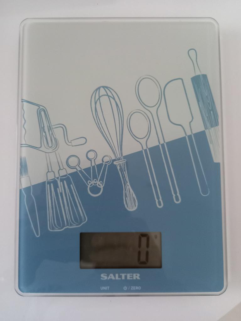 Keukenweegschaal Salter, Elektronische apparatuur, Weegschalen, Zo goed als nieuw, Digitaal, Keukenweegschaal, Fijner dan 1 gram
