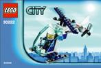 30222 LEGO City Police Helicopter, Ophalen, Zo goed als nieuw, Complete set, Lego