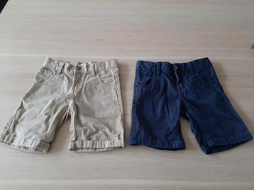 Pakket Shorts name it maat 122 beschikbaar voor biedingen