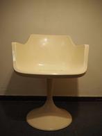 Mooie Space Age armchair, 1970s, Kunststof, Gebruikt, Wit, Eén