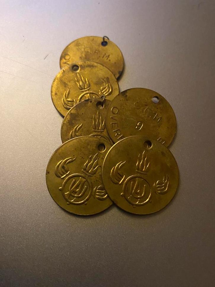 UNION ALLUMETIERE GERAARDSBERGEN, Postzegels en Munten, Penningen en Medailles, Overige materialen, Ophalen of Verzenden