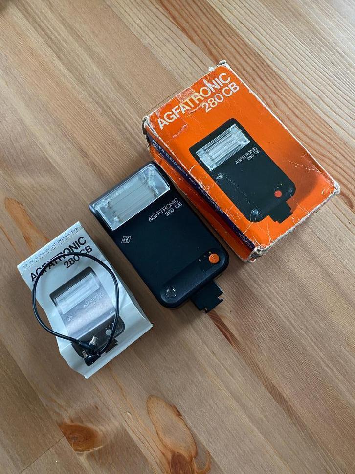 Flash vintage Agfa Agfatronic 280CB - Pour collection !, TV, Hi-fi & Vidéo, Photo | Flash, Ne fonctionne pas, Autres marques, Enlèvement ou Envoi