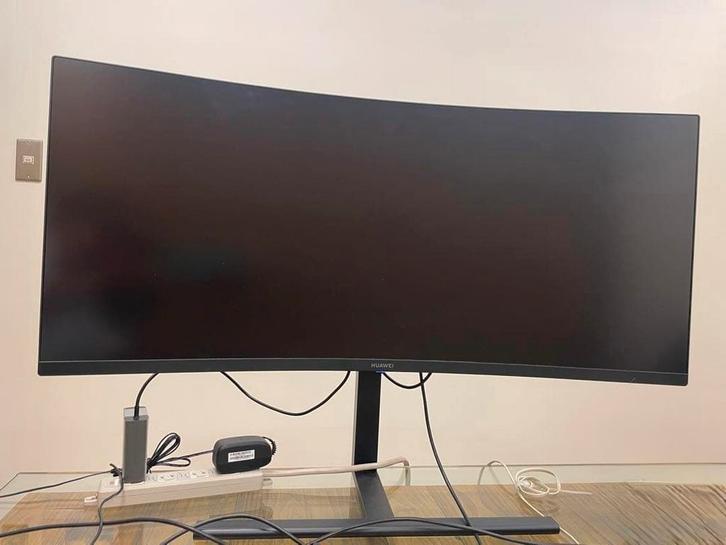 Écran ultrawide incurvé 34 pouces 165Hz (Huawei MateView GT), Informatique & Logiciels, Moniteurs, Comme neuf, DisplayPort, Ultrawide