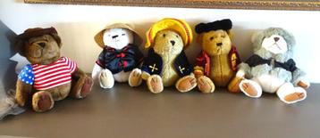 peluche lot de 5 jouets peluches, Paddington, beschikbaar voor biedingen
