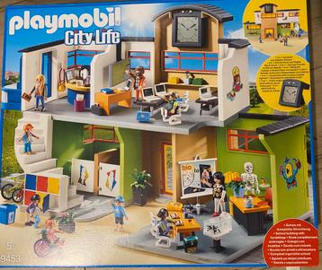 Playmobil - City life Ecole aménagée compléte beschikbaar voor biedingen