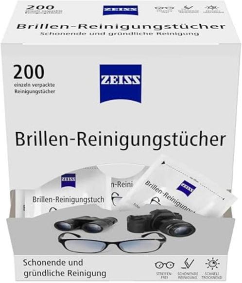 ZEISS 200 stuks alcoholreinigingsdoekjes GRATIS VERZENDING, Hobby en Vrije tijd, Overige Hobby en Vrije tijd, Nieuw, Verzenden