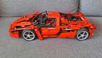 Lego, Enzo Ferrari, schaal 1/10, blokjes compleet!, Hobby en Vrije tijd, Modelauto's | 1:18, Ophalen, Gebruikt, Auto