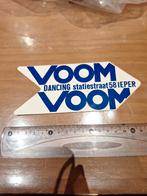 Vintage sticker Dancing VOOM VOOM Ieper, Ophalen of Verzenden, Zo goed als nieuw, Overige typen
