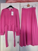 Set blouse& rok, Kleding | Dames, Grote Maten, Ophalen of Verzenden, Nieuw, Roze, Jurk