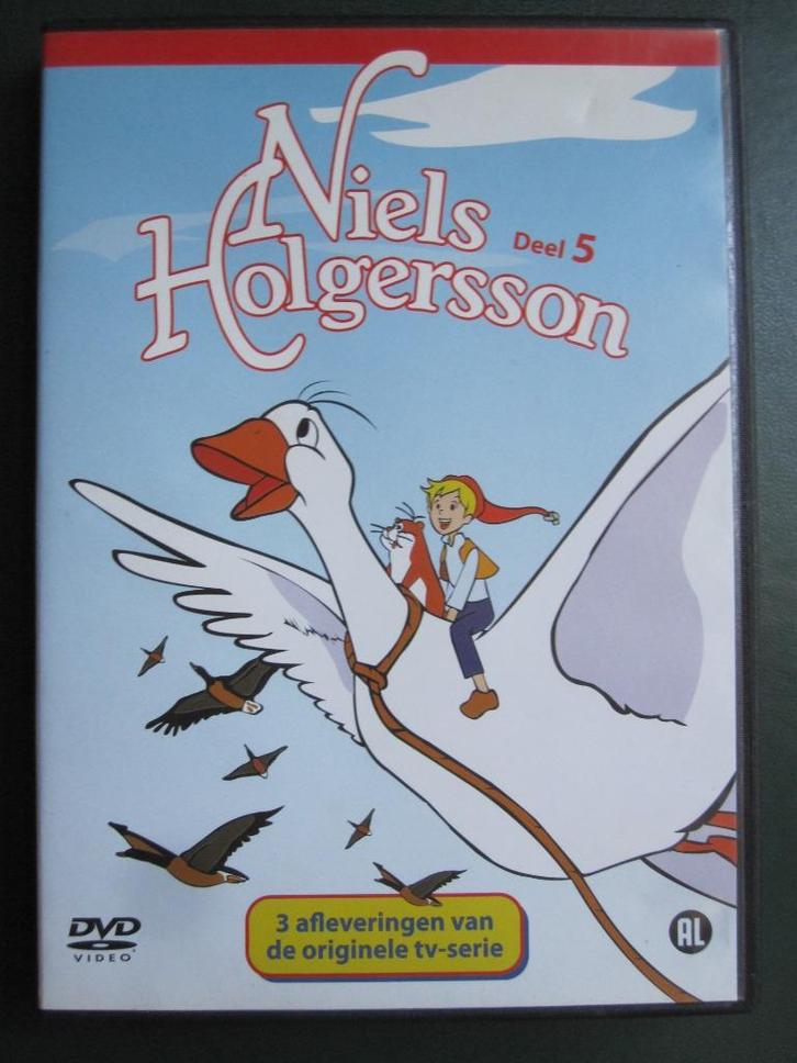 Niels Holgersson Deel 5, Cd's en Dvd's, Dvd's | Tekenfilms en Animatie, Zo goed als nieuw, Amerikaans, Tekenfilm, Alle leeftijden