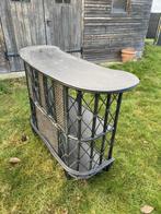 Bar en bois et rotin, Maison & Meubles, Enlèvement, Comme neuf