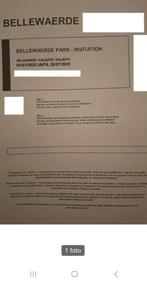 bellewaerde tickets 30 € per ticket