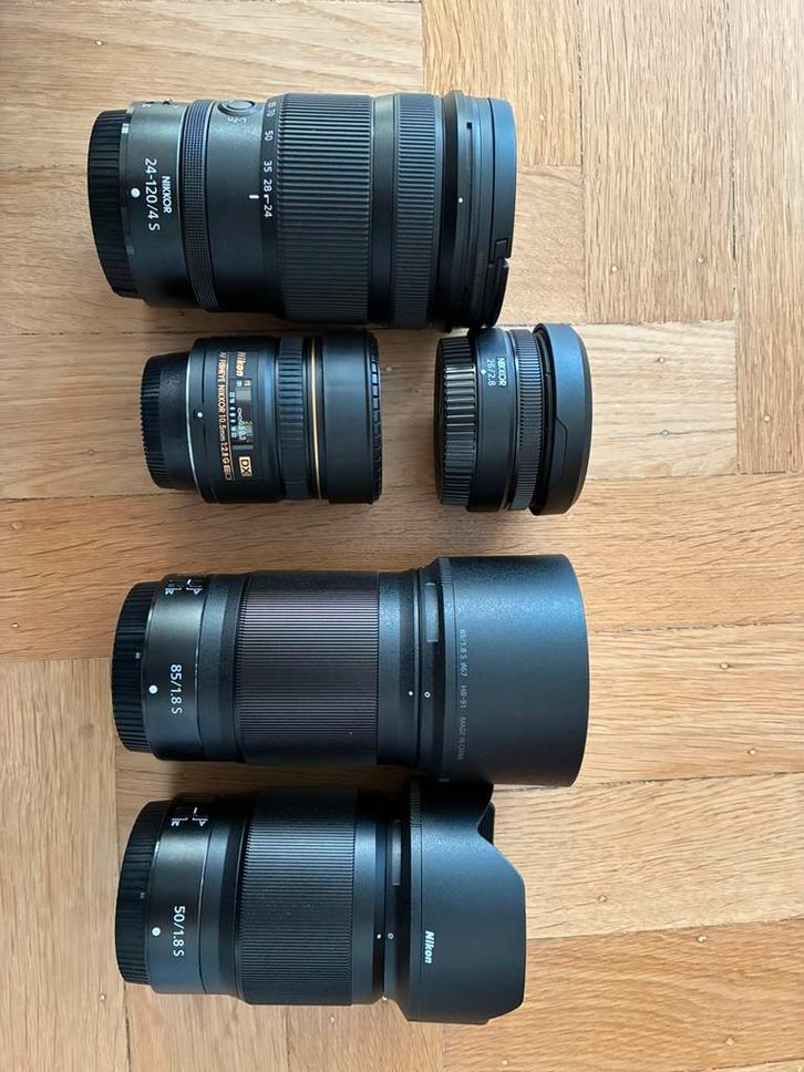 Nikon lenzen, TV, Hi-fi & Vidéo, Photo | Lentilles & Objectifs, Comme neuf, Accessoires, Enlèvement ou Envoi