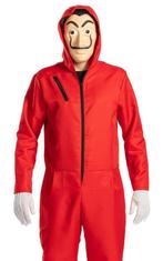La Casa De Papel overall met masker, Ophalen of Verzenden, Nieuw, Kostuum