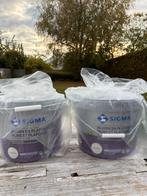 Sigma RAL9010 mat. Muren en plafonds interieur. 10L, Ophalen, Wit, Nieuw, Verf