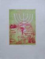 ANDRE GOEZU / PENTATEUCH / KLEURETS-AQUATINT / 33x25cm / SIG, Ophalen of Verzenden