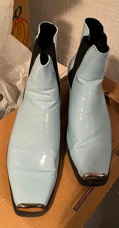 Enkellaarsje, Kleding | Heren, Schoenen, Gedragen, Blauw, Ophalen of Verzenden