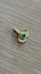 Smaragd hanger 750 karaat goud, Ophalen of Verzenden, Goud
