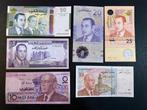 Marokko dirham bankbiljetten, Overige landen