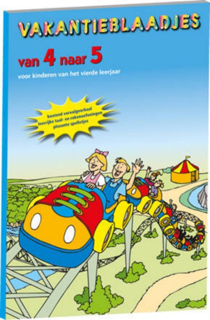 Vakantieblaadjes van 4 naar 5, Boeken, Schoolboeken, Zo goed als nieuw, Ophalen of Verzenden