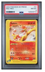 Pokemon Moltres Skyridge e-Reader / e-Series WOTC PSA 8, Hobby en Vrije tijd, Verzamelkaartspellen | Pokémon, Ophalen of Verzenden