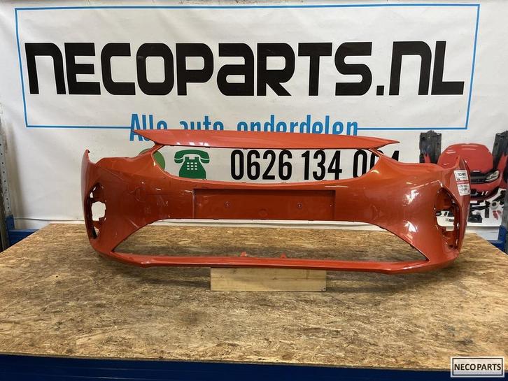 OPEL CORSA E VOORBUMPER BUMPER 475498858, Auto-onderdelen, Carrosserie, Bumper, Opel, Gebruikt, Ophalen of Verzenden