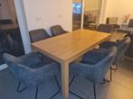 Eetkamer tafel + 6 stoelen, Huis en Inrichting, Ophalen