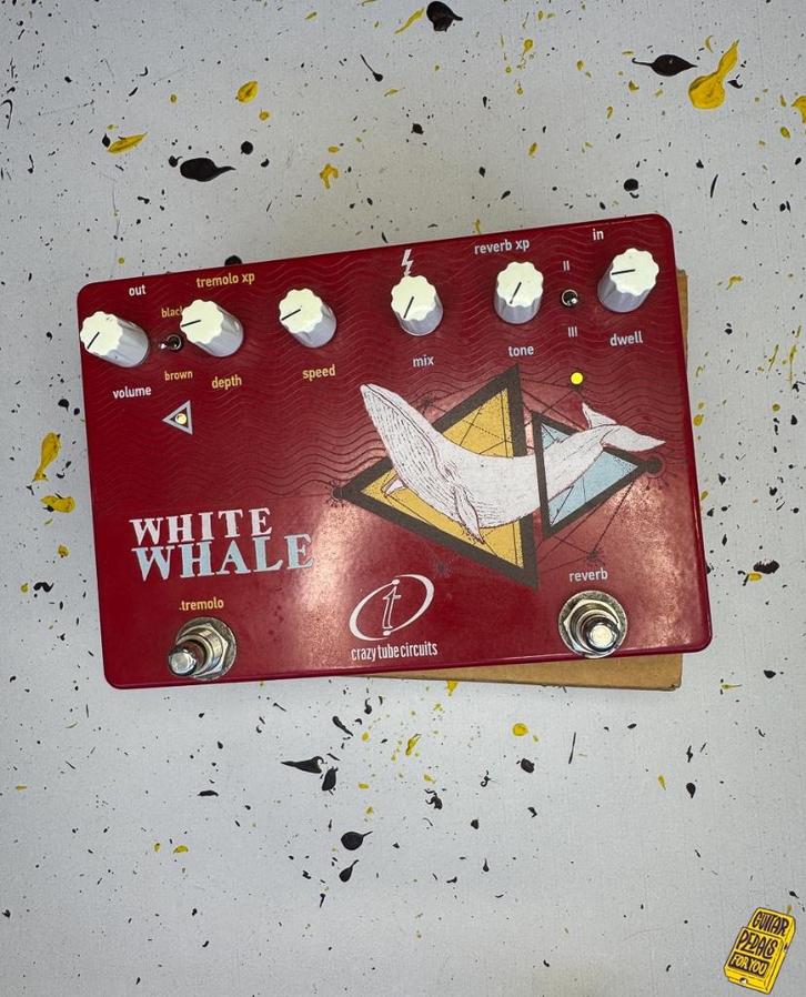 Crazy Tube Circuits White Whale Analog Spring Reverb / Tremo, Muziek en Instrumenten, Effecten, Gebruikt, Reverb, Ophalen of Verzenden