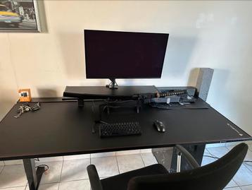 Secretlab Magnus Pro XL elektrisch bureau + accessoires, Enlèvement, Électrique, Comme neuf, Bureau