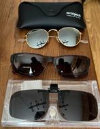 Lunettes solaires adaptables pour les lunettes de vue, Zo goed als nieuw, Bril