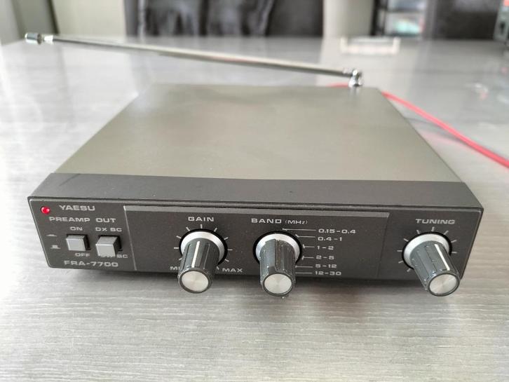 Yaesu FRA-7700 HF preamplifier, Telecommunicatie, Zenders en Ontvangers, Gebruikt, Ontvanger, Ophalen of Verzenden