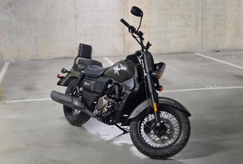Te koop: UM Renegade Commando 125 — 2024 — Mat Groen — Condi, Motoren, Overige Motoren, 11 kW of minder, 1 cilinder, Ophalen