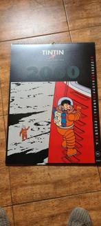 Calendrier mural tintin de collection, Tintin, Enlèvement