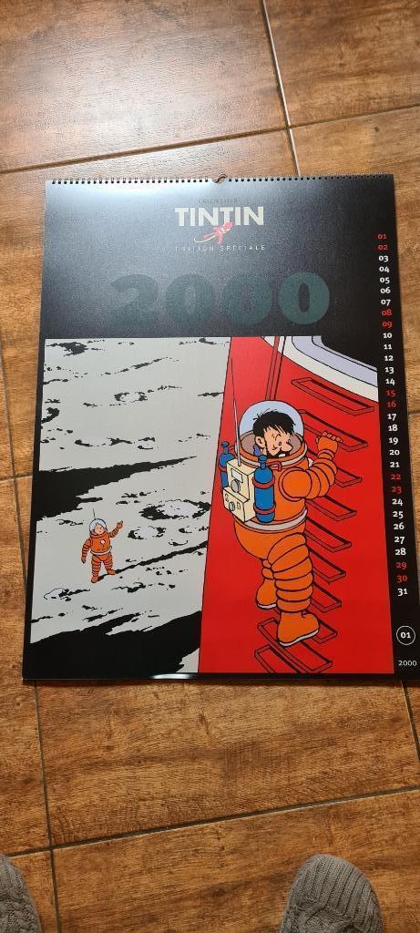 Calendrier mural tintin de collection, Collections, Personnages de BD, Tintin, Enlèvement