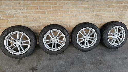 BMW 5x120 205 60 16 winterset, Auto-onderdelen, Banden en Velgen, Band(en), Winterbanden, 16 inch, 205 mm, Personenwagen, Gebruikt
