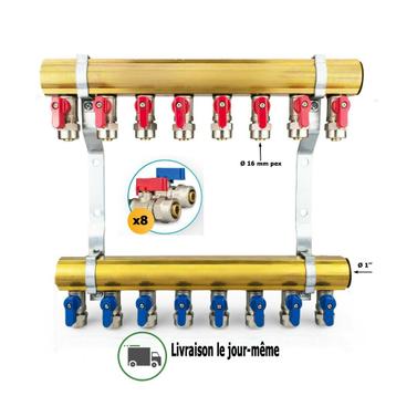 Promo Collecteur kit complet sanitaire chauffage beschikbaar voor biedingen