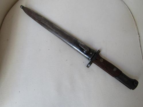 Schitterende BELGISCHE BAJONET SAFN Mod 49, Verzamelen, Militaria | Algemeen, Landmacht, Mes of Dolk, Ophalen of Verzenden