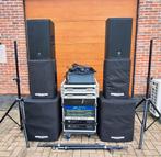 Electro Voice 4xELX-112 + 2xELX-118 subs + QSC versterkers, Ophalen, Zo goed als nieuw, 1000 watt of meer