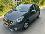 Peugeot 208 82 VTi Allure, Auto's, Voorwielaandrijving, Euro 5, Stof, Zwart