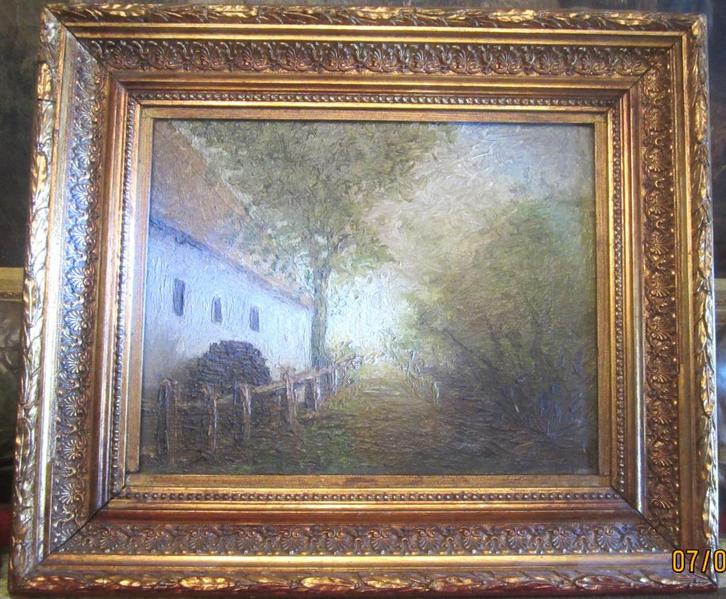 "De watermolen"- Louis Clesse (1889 - 1961), Antiek en Kunst, Kunst | Schilderijen | Klassiek, Ophalen