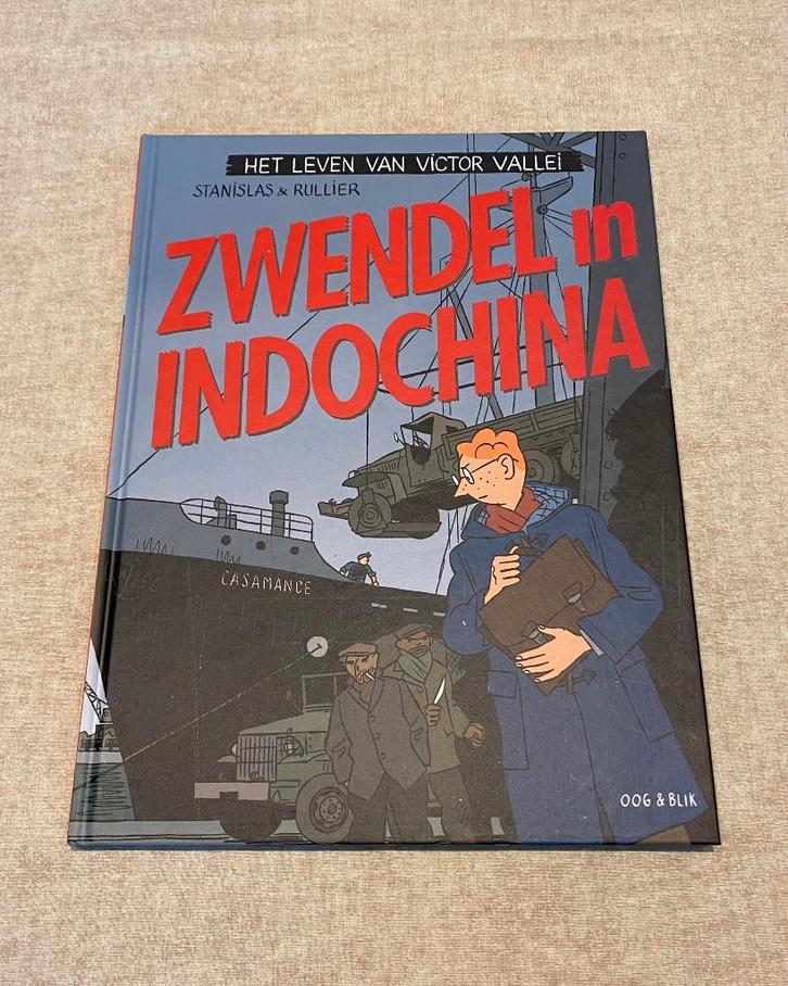 Victor Vallei - Zwendel in Indochina - HC, Boeken, Stripverhalen, Zo goed als nieuw, Ophalen of Verzenden