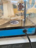 Vitrine publicitaire ZIPPO old shop, Enlèvement, Utilisé, Table lumineuse ou lampe (néon)