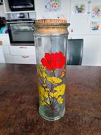 Vaas met kurken stop, Ophalen