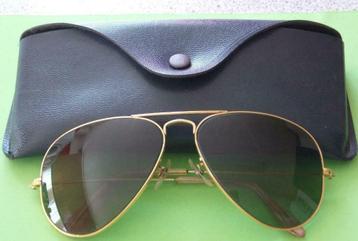 Ray-Ban « RB3025 » Aviator vintage 80's. T : S – M.