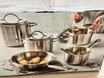 Demeyere 5-delige set kookpotten en pannen, Huis en Inrichting, Ophalen, Nieuw