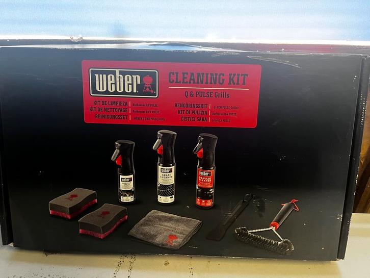 Cleaning set Weber, Jardin & Terrasse, Accessoires pour le barbecue, Neuf, Enlèvement ou Envoi