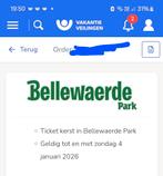 2 tickets Bellewaerde, Tickets en Kaartjes, Kortingen en Cadeaubonnen