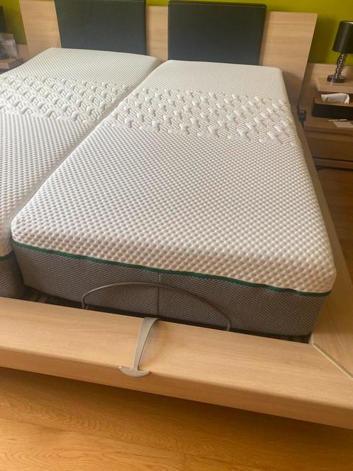 2 matelas Swissense. 200x80x25. Tres bon état., Huis en Inrichting, Stoffering | Behang, Wit, minder dan 10 m², Ophalen of Verzenden