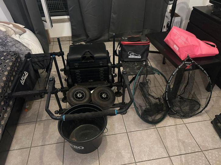 Wetstrijd materiaal. Karpvastestok, Fietsen en Brommers, Minibikes, Midibikes en Pitbikes, Zo goed als nieuw, Ophalen of Verzenden
